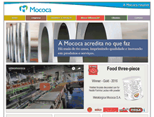 Tablet Screenshot of mococa.com